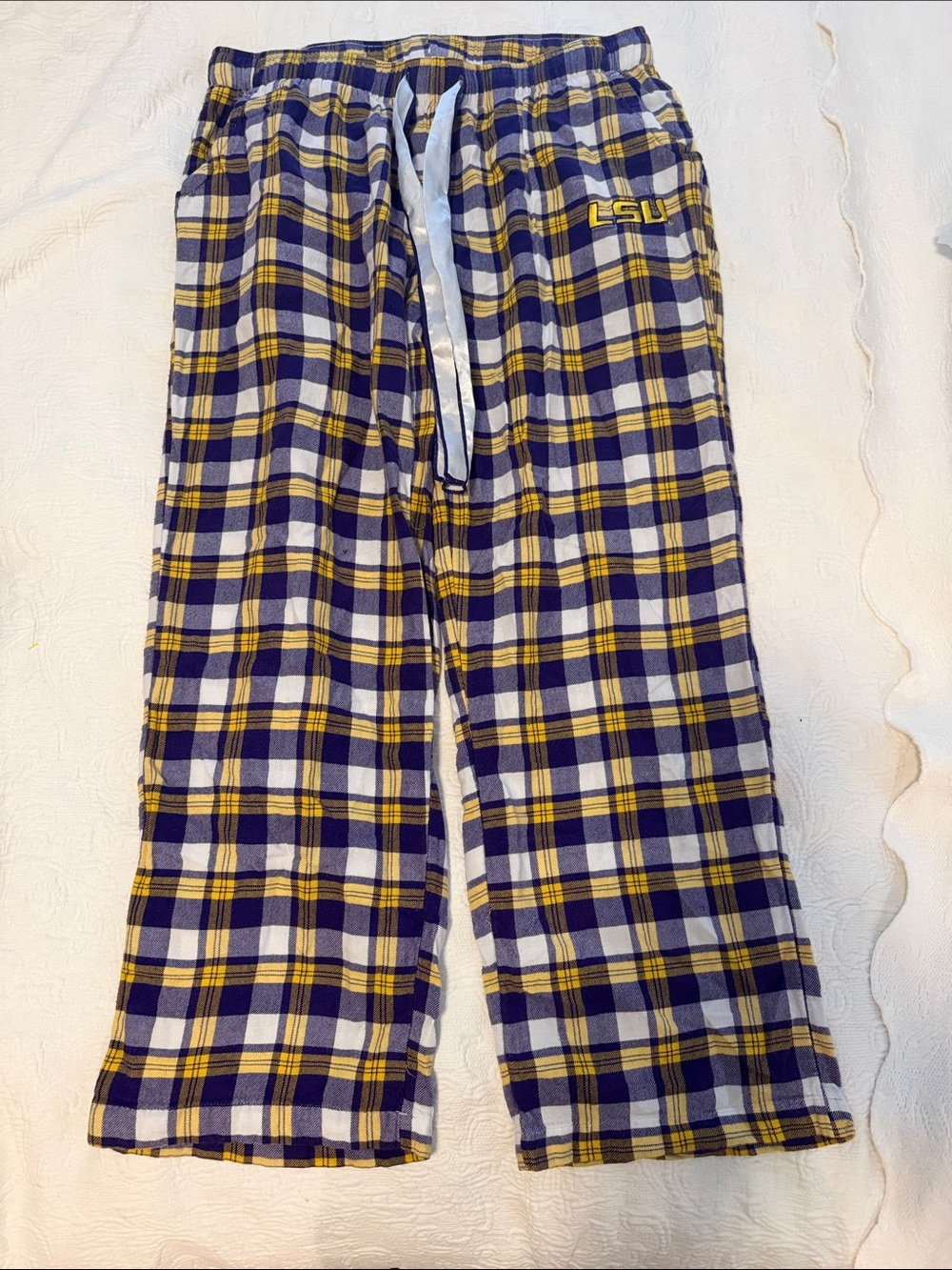 LSU size medium pajama pants with pockets